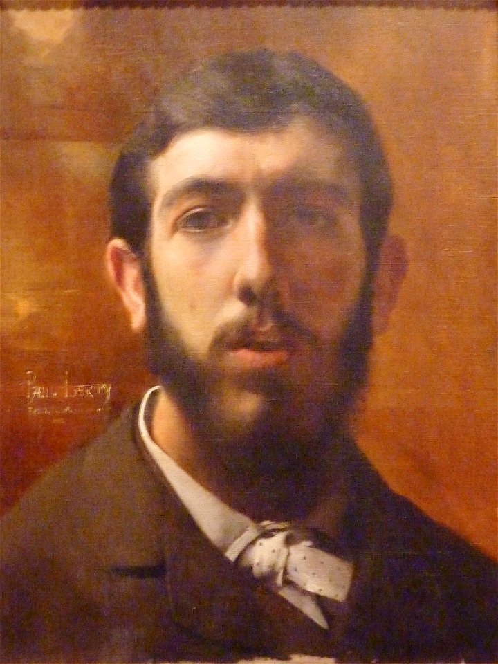 133 Paul Leroy Autoportrait