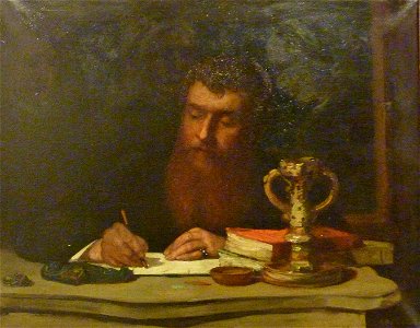 127 Charles Cottet Autoportrait