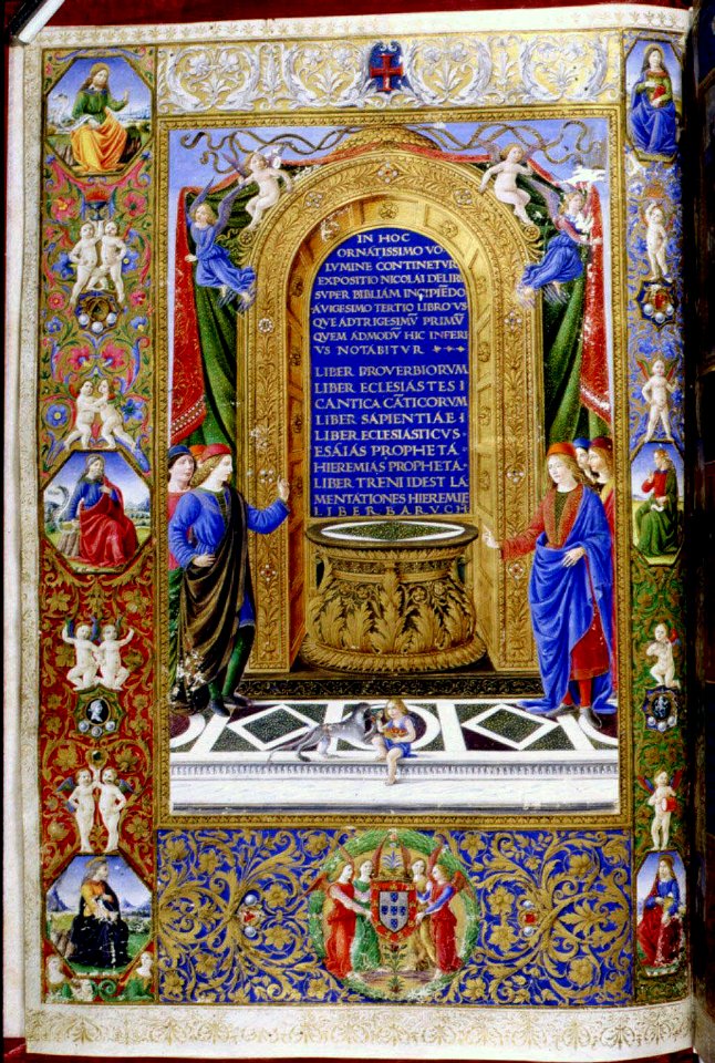 13 Biblia dos Jeronymos, Vol. IV, Frontispicio