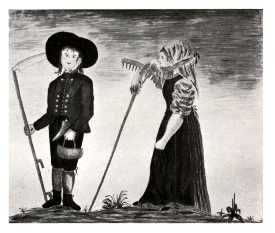 135 Bauerntracht im Gebiete der Herrschaft Faal, 1812