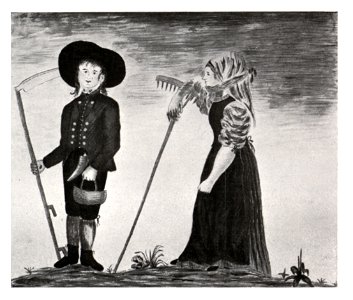 135 Bauerntracht im Gebiete der Herrschaft Faal, 1812