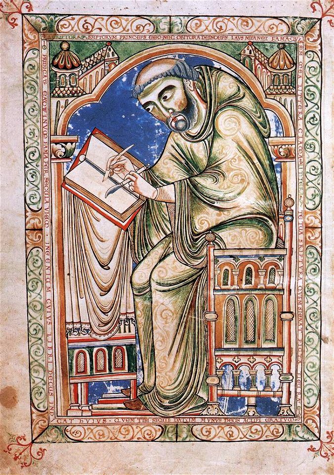 12th-century painters - The Monk Eadwine - WGA15731
