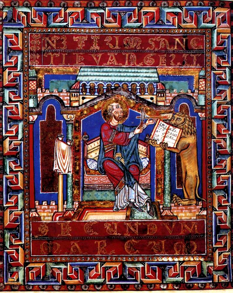 12th-century painters - Gospels of Henry the Lion - WGA15928