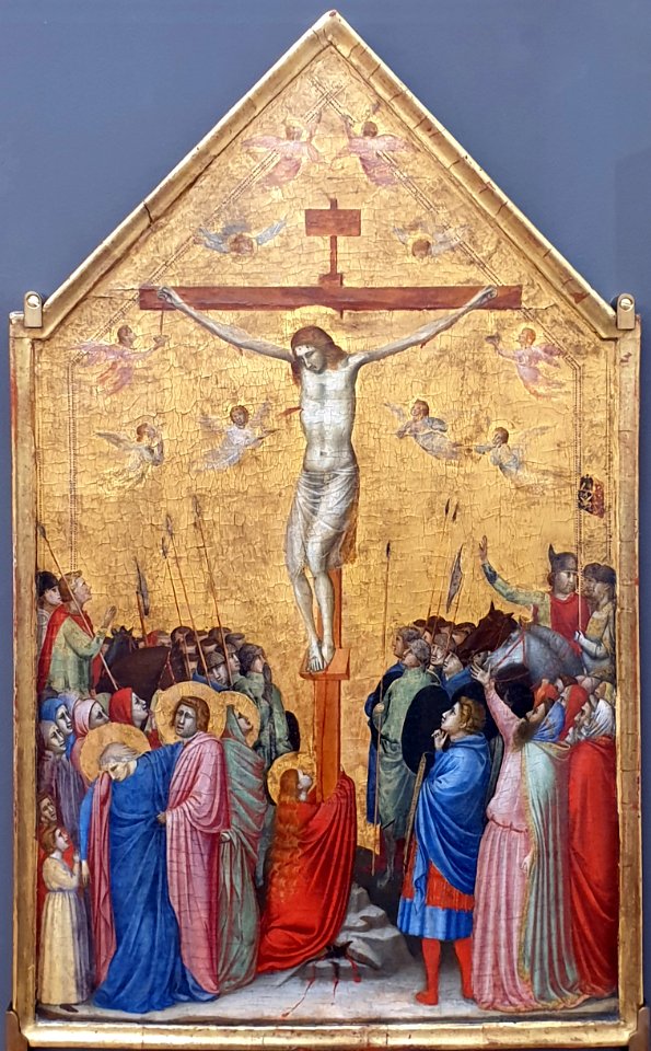 1315 di Bondone Die Kreuzigung Christi Gemäldegalerie Kat.Nr. 1074A anagoria