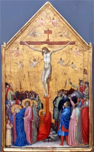 1315 di Bondone Die Kreuzigung Christi Gemäldegalerie Kat.Nr. 1074A anagoria