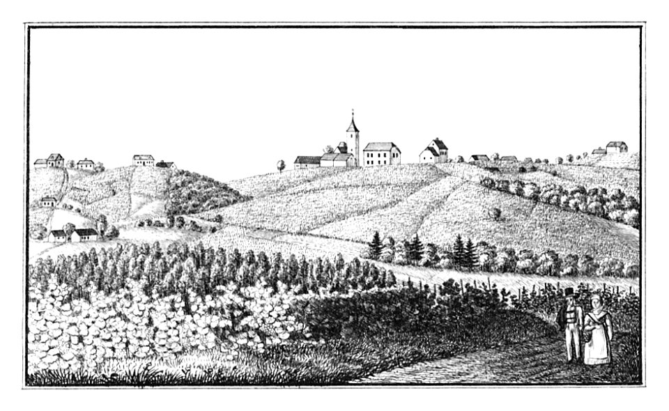 139 Jerusalem, Friedau- J.F.Kaiser Lithografirte Ansichten der Steiermark 1830