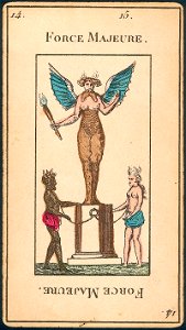14 Le Diable - H. Pussey Grand Etteilla Tarot Deck