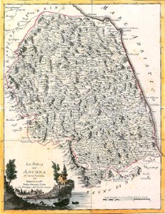 13 - La Marca di Ancona Di nuova Projezione, 1779-1785 - Antonio Zatta