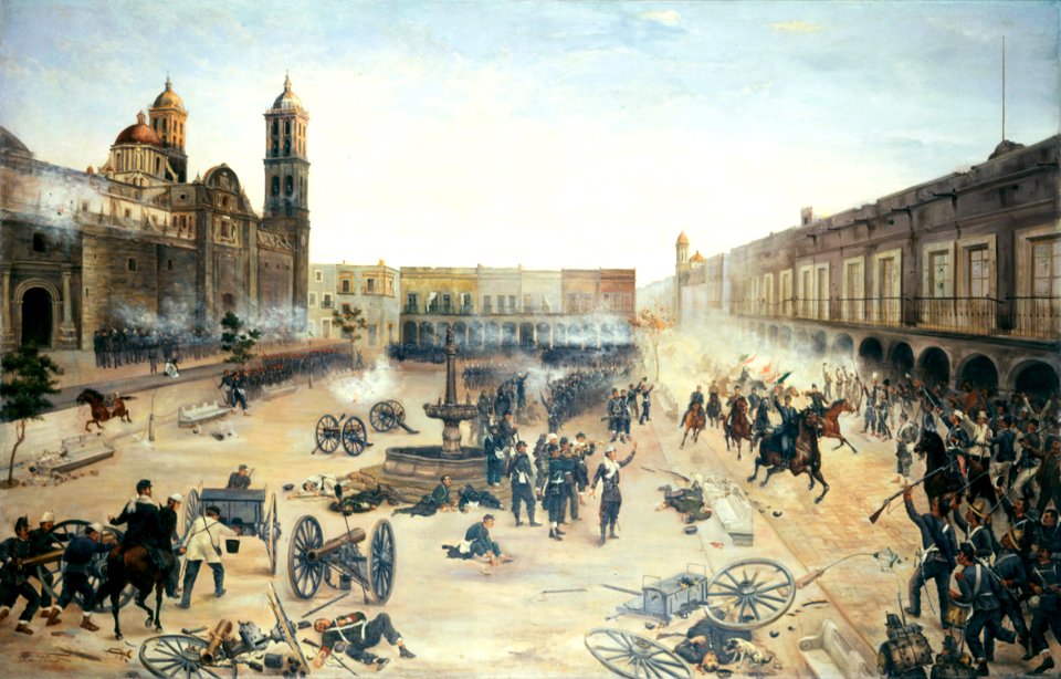 13488 2 de abril de 1867. Entrada del general Porfirio Díaz a Puebla
