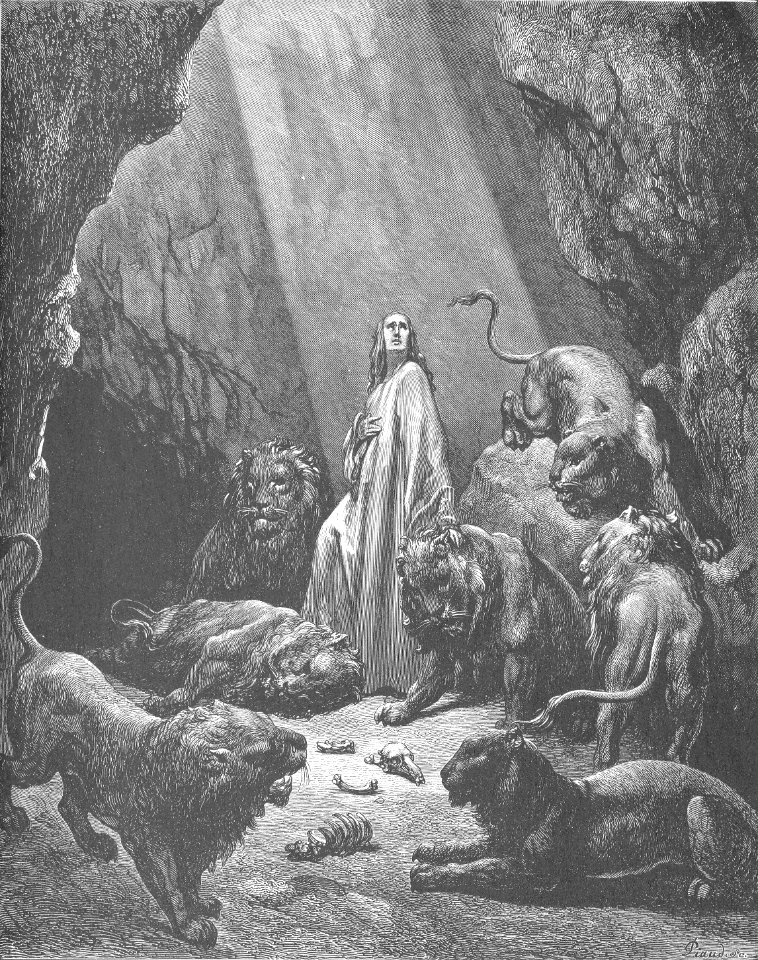 131.Daniel in the Lions' Den