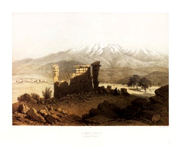 14 Le mont Hermon, vue prise de Thelthatha