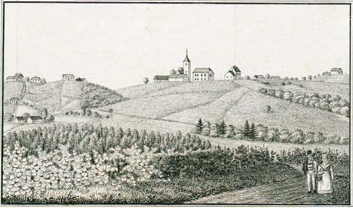 139 Jerusalem, Friedau- J.F.Kaiser Lithografirte Ansichten der Steiermark 1830 (2)
