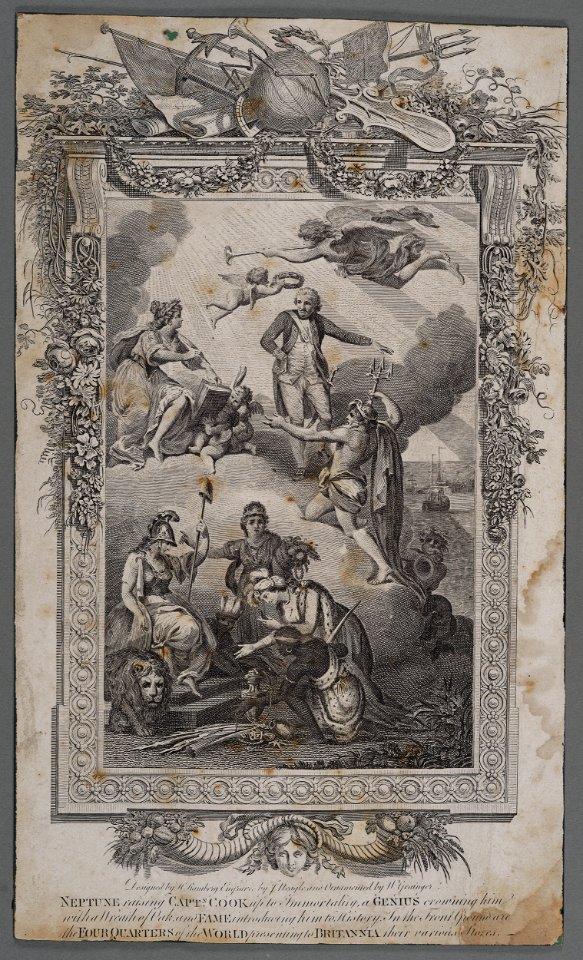Neptune raising Capt. Cook up to Immortality (48753267798)