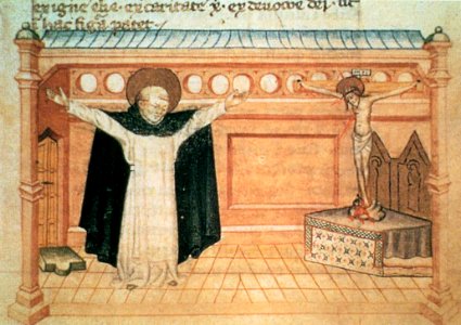 13th-century painters - St Dominic in Prayer - WGA15964