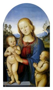 Perugino madonn with children st john 1485 (22343987582)