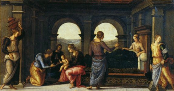 Perugino pal di fano nativity mary 1497 (22357075305)