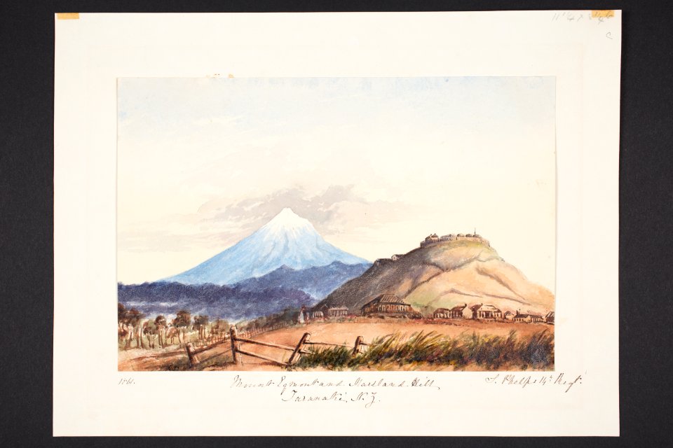 Mount Egmont and Marsland Hill, Taranaki, NZ (48752793172)