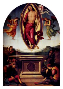 Perugino resurrection 1500 (22169399788). Free illustration for personal and commercial use.