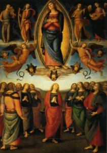 Perugino polyptych annunziat assumption mary (22344039912)