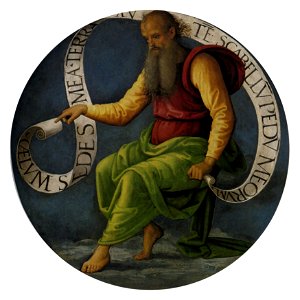 Perugino polyptych st peter prophet isaiah 1500 (21734344584)