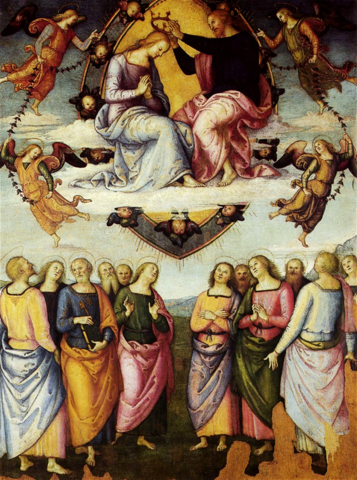 Perugino pal di san francesco al monte coronation virgin 1504 (22170223559)