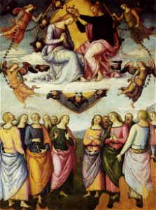 Perugino pal di san francesco al monte coronation virgin 1504 (22170223559)