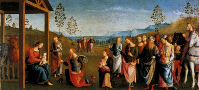 Perugino pal di sant agostino adoration magi 1504 (22170224989)