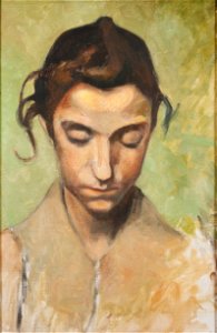 A Girl's Head I (Olof Sager-Nelson) - Nationalmuseum - 18916