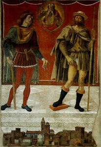 Perugino saints rocco romanee view town derut 1478 (21736024523)