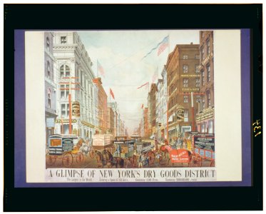A glimpse of New York's dry goods district LCCN99472764
