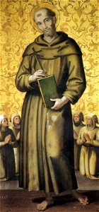 Perugino st francis four obedient (21734380054)