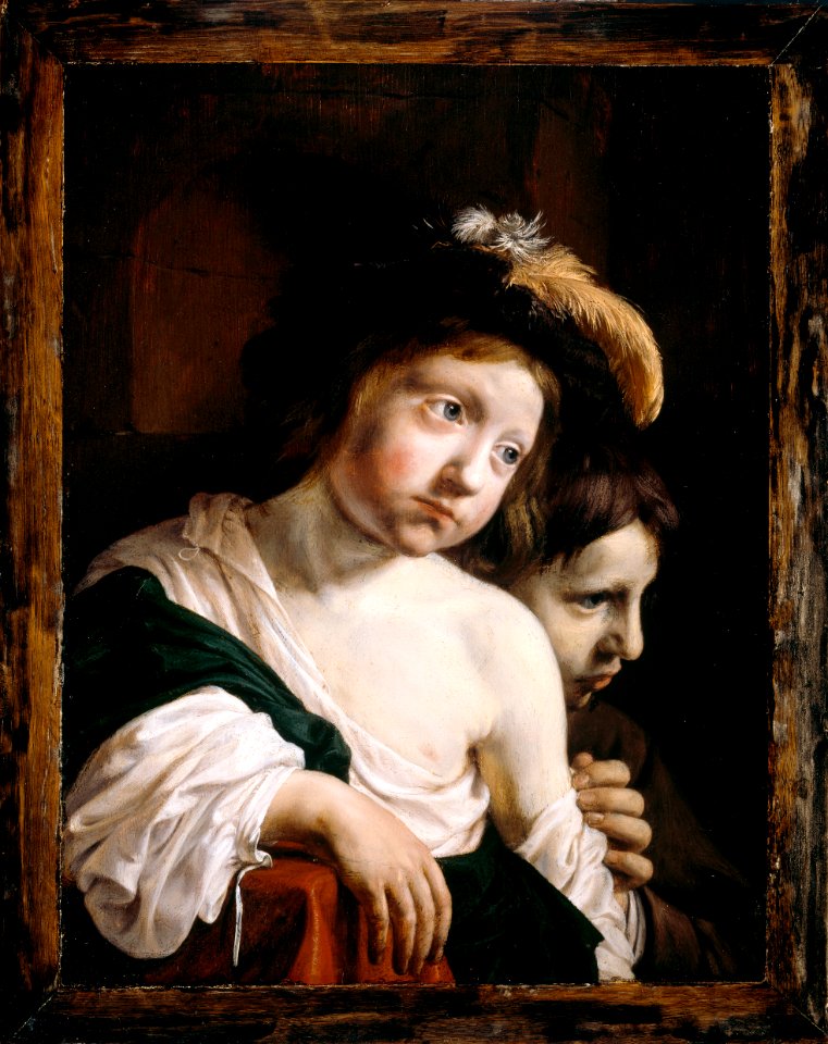 A Group of two Boys P456