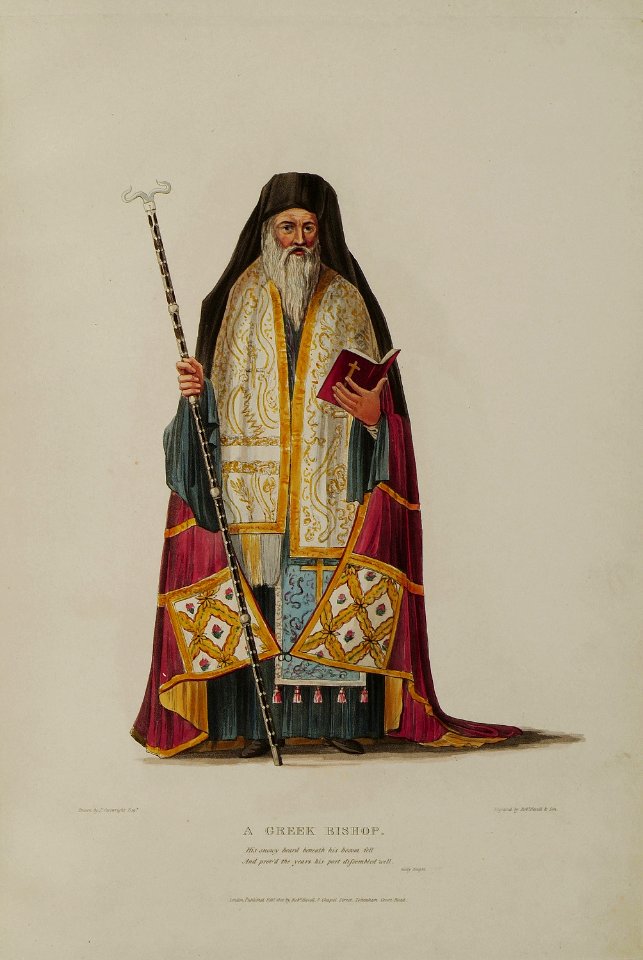 A Greek bishop - Cartwright Joseph - 1822