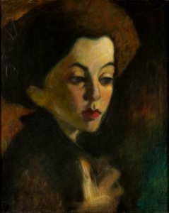 A Girl's Head II (Olof Sager-Nelson) - Nationalmuseum - 20047