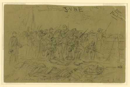 A glimpse of the defeat at Ellisons Mill June 26th LCCN2004660959