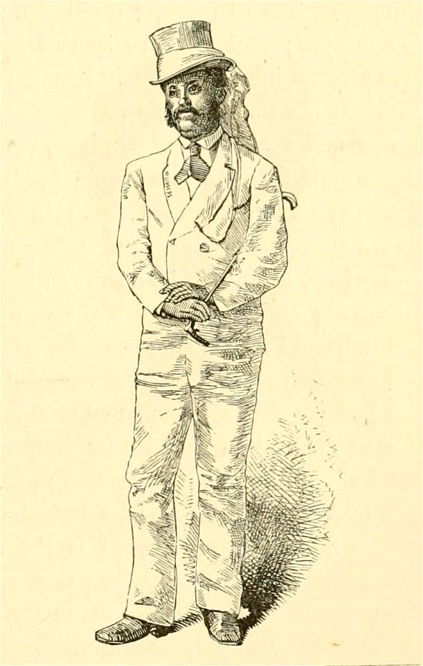 A Hawaiian Chief illustration, c. 1870s