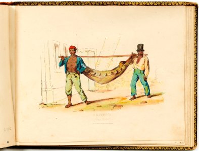 A Hammock, da Coleção Brasiliana Iconográfica