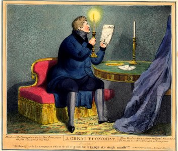 A great economist. (BM 1948,0214.779)