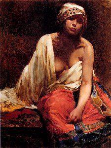 A harem beauty
