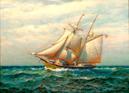 A Heeling Breeze, by James Gale Tyler