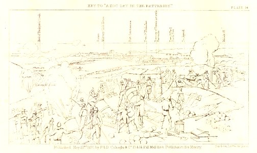A hot day in the batteries (BM 1944,0405.2.34)