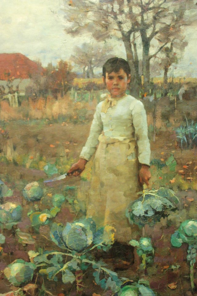 A Hind's Daughter by Sir James Guthrie 1884, NGS