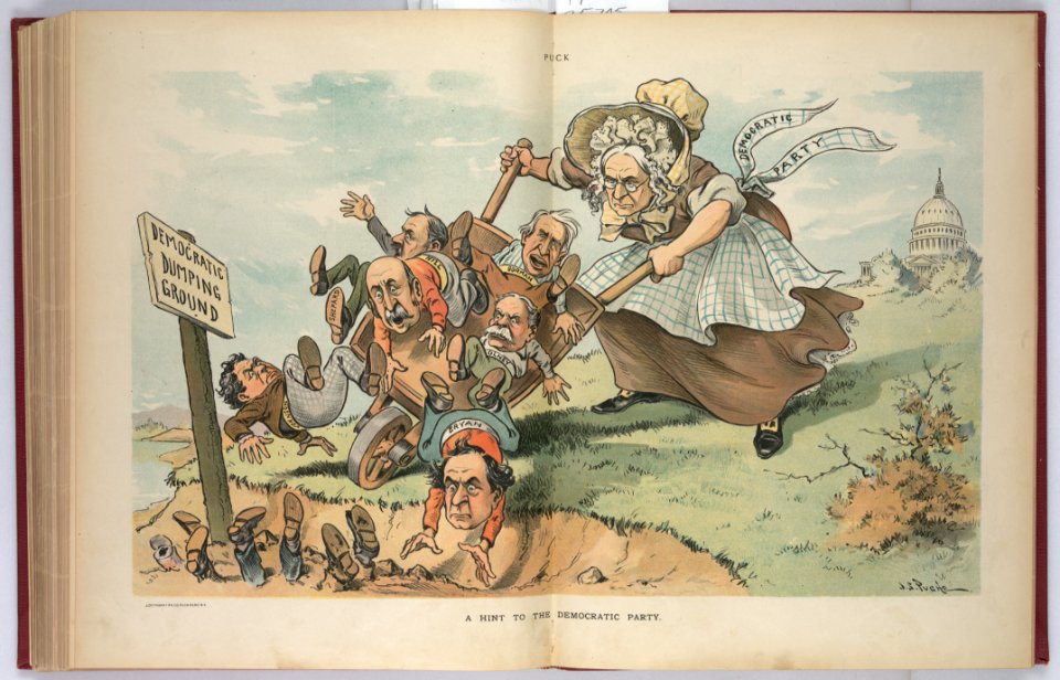 A hint to the Democratic Party - J.S. Pughe. LCCN2010652205