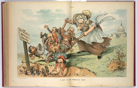 A hint to the Democratic Party - J.S. Pughe. LCCN2010652205
