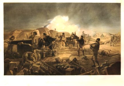 A hot night in the batteries (BM 1944,0405.2.35)