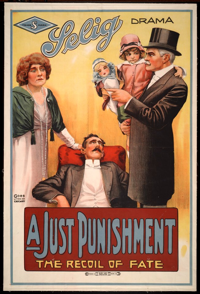 A just punishment The recoil of fate. LCCN2015645266