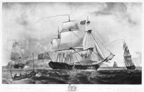 A homeward bound East Indiaman Taking a Pilot off Dover - The Dutton 1781 RMG B4615