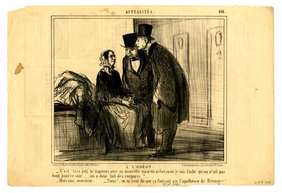 A l'Odéon (At the Odéon) (BM 1939,0602.78)