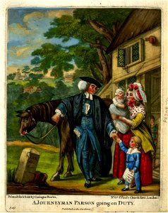 A Journeyman Parson going on Duty (BM 2010,7081.1895)