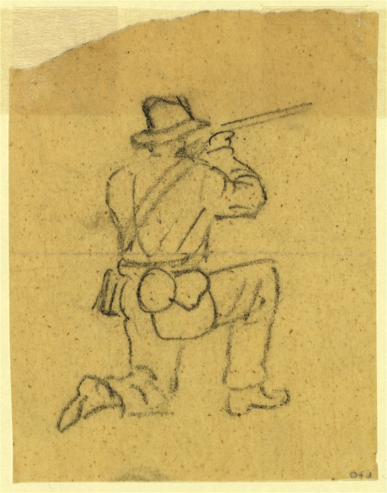 A kneeling rifleman LCCN2004660926